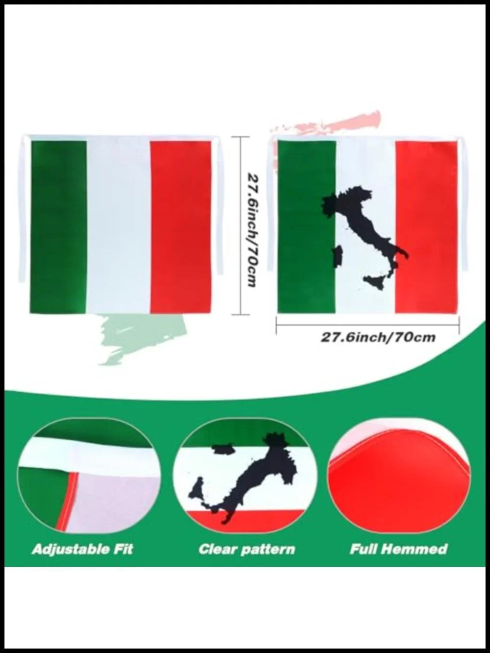 Italian Chef Costume Set with Aprons Hats Bandanas Pizza Party Kitchen